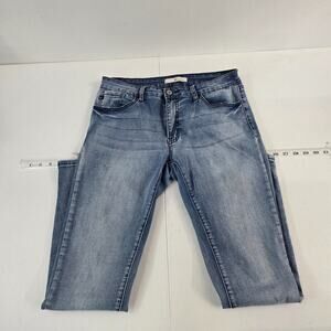 Kancan Chanel High‎ Rise Ankle Skinny Jeans w11 29 blue denim womens light 6105